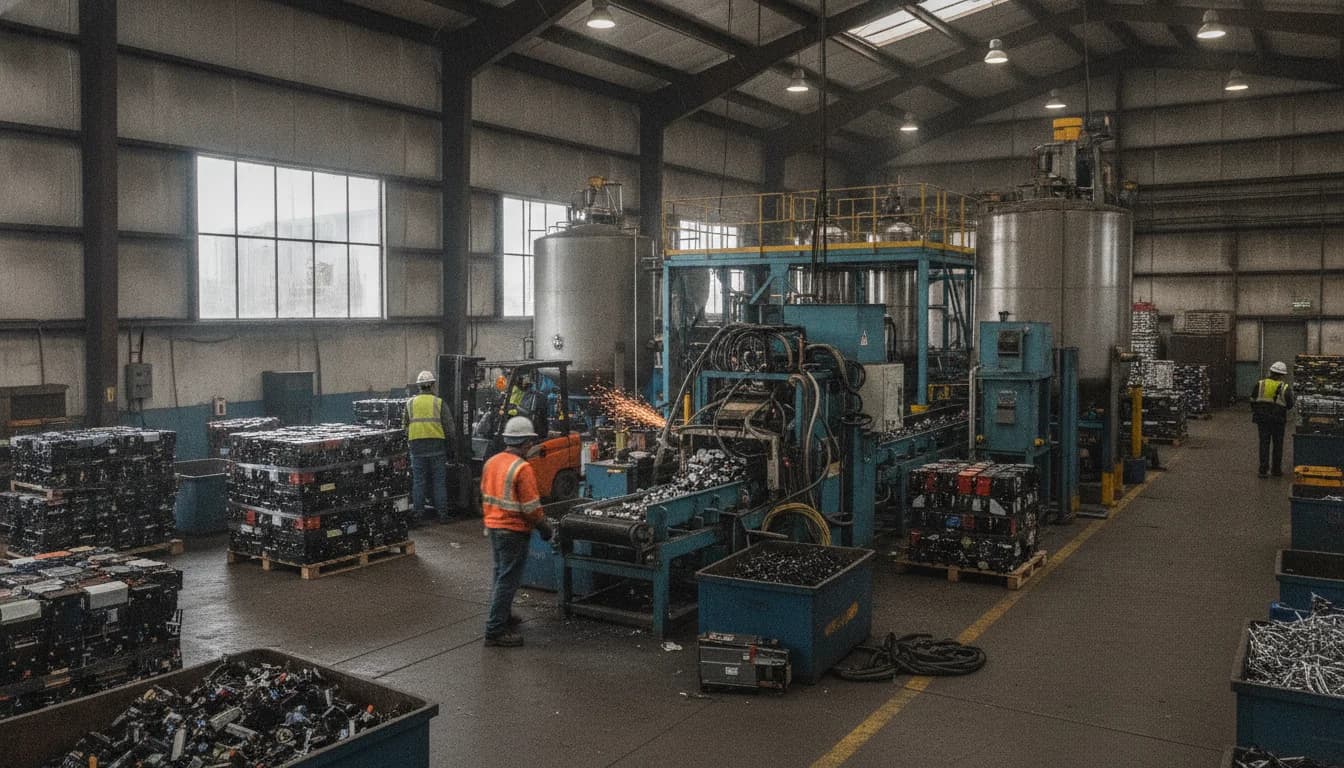 Recyclage Avancé Batteries Pour L'Économie Circulaire CA